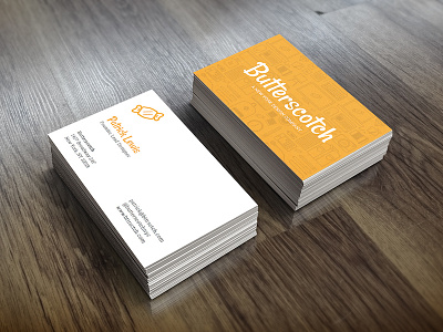 Butterscotch Business Cards business cards icons identity marketing print