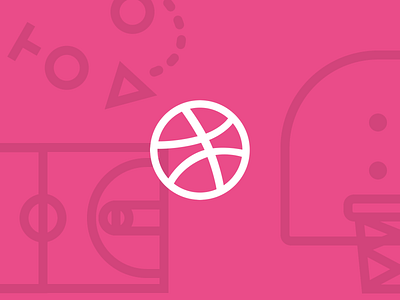 A New Playbook basketball blog button dribbble icons mark pattern playbook