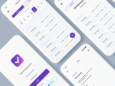 Task Manager App app apps design material ui