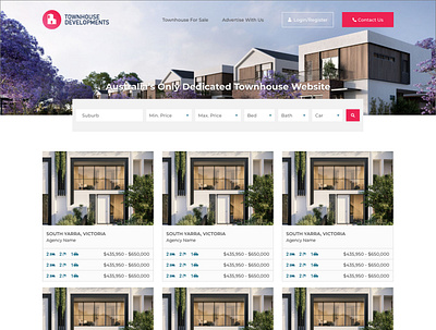 Real Estate Development Website adobe xd design minimal mockup design ui user experience user interface design ux web web development webdesign website