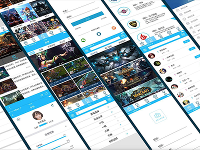 Game Hub APP-UI app game hub interface ui