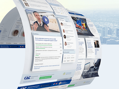 Intranet for big holding company