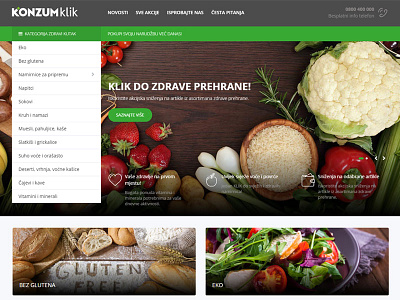 Healthy food landing page ecommerce healthy food landing page retail