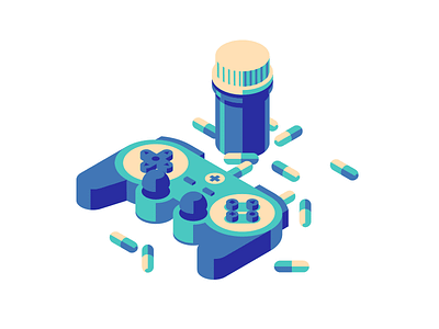 Therapeutic games drug game gamepad hospital medicine pill usbek et rica