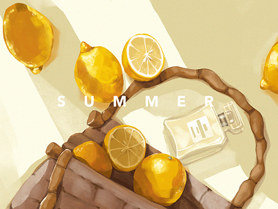 Summer Glamour Illustration