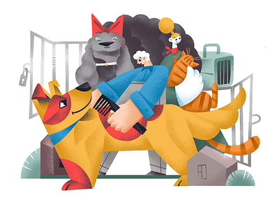 Animal Shelters designs, themes, templates and downloadable graphic  elements on Dribbble