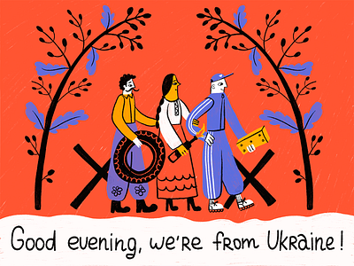 Protecting Ukraine, Our Homeland creative illustration design design studio digital art digital illustration digital painting graphic design help ukraine illustration illustration art illustrations illustrator no war in ukraine people stand with ukraine stop war stop war in ukraine support ukraine ukraine ukrainians