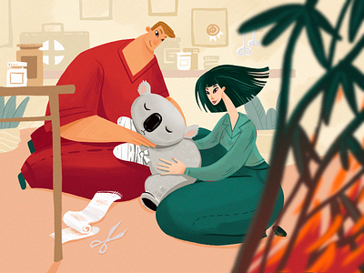 Animal Rescue Illustration