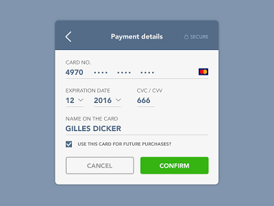 Daily UI - 002 - Checkout form 003 card checkout creditcart dailyui payment ui ux
