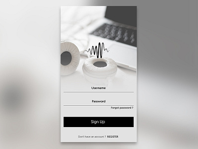 Daily UI - 001 - Sign Up