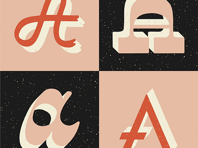 36 Days of Type - Letter A