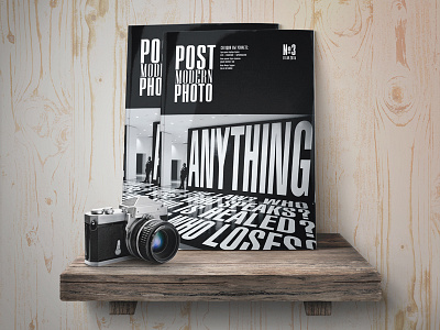 Post modern Magazine graphic design photo magazine photography polygrqaphy design post modern photo