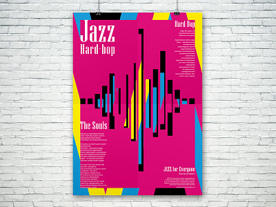 Jazz Poster concept design graphic design illustration jazz poster