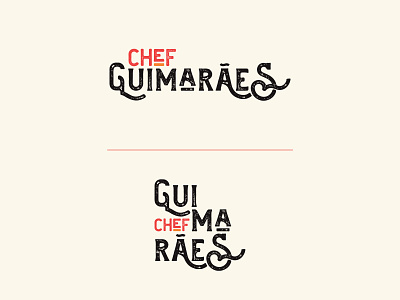 Chef Guimarães - Logotype