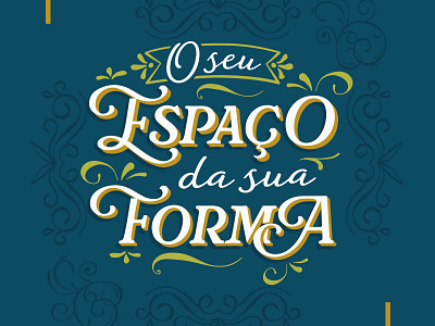 Estúdio Forma - Lettering / Postcard branding graphic design letter lettering letters postcard typography