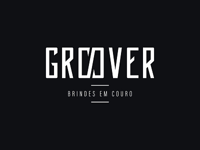 Groover - Logotype brand branding design gifts graphic design leather logo logotype