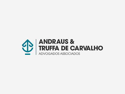 Andraus & Truffa - Visual Signature. attorney branding graphic design lawyer lawyers logo logotype