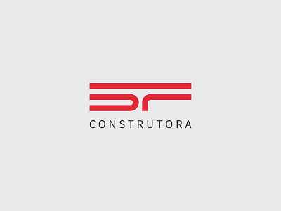 SF Construtora - Visual Signature. brand branding construction construction logo design graphic design logotype