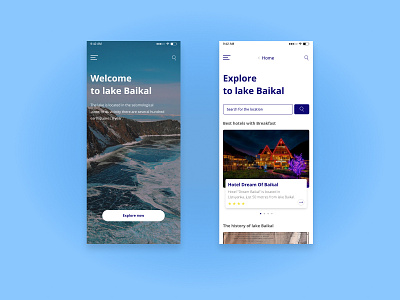 Travel mobile app design ui ui ux ux web website