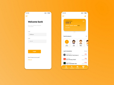 Bank App bank app design ui ui ux ux web website