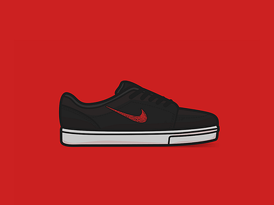 Shoe Project 49 | Nike SB illustration nike pop shoe skate skateboard