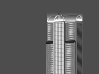 Building 2 | WIP Project Collaboration building cedar hill city dallas gradient grayscale lights night texas towers wip