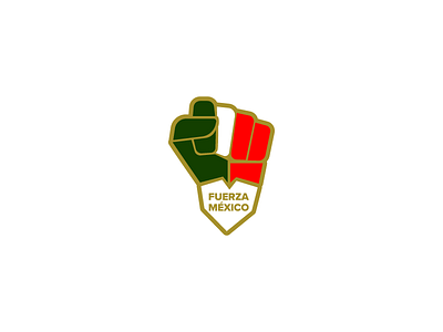 Fuerzamexico Pin