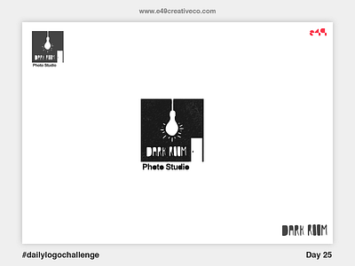 25/50 Dark Room Logo | photography Studio