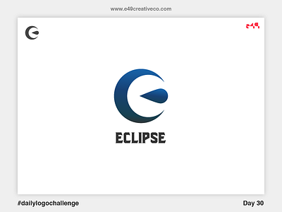 30/50 Eclipse Sports Brand challenge daily e eclipse edgy logo