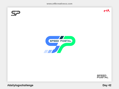 42/50 Speedy Postal Logo