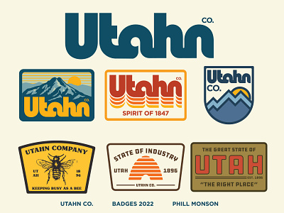 Utahn Co. Badges