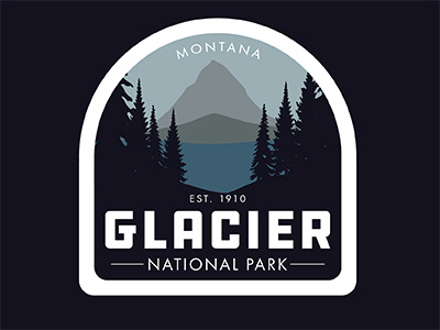 Glacier National Park by Phill Monson on Dribbble