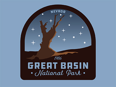 Great Basin desert great basin great basin national park national park nevada night sky retro stars vintage