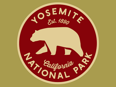 Yosemite Circle Badge