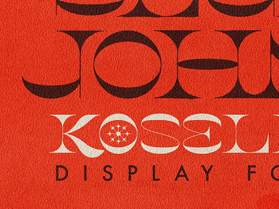 Koselig Display cozy face font koselig norway serif type