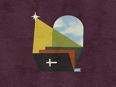 To Heaven Restored abstract album bible cover cross heaven liturgy stairs star worship