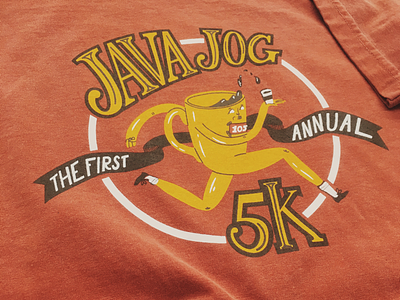 Java jog screenprint