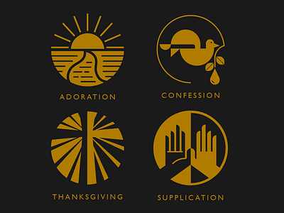 A.C.T.S. Prayer icons