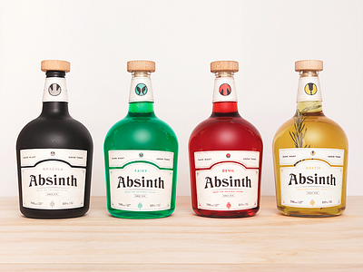 Absinth absinth badge beverage bottle branding design lettering logo mexico packaging