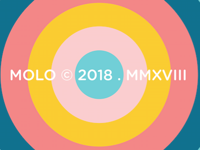 Molo brand branding design graphic identity logo