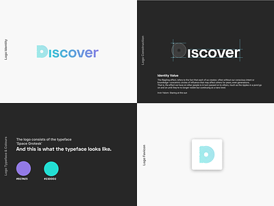 Discover Logo (Final) app branding debut design flat icon illustration logo popular ui