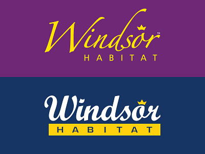 Windsor Habitat Logo Redesign industrial logo redesign