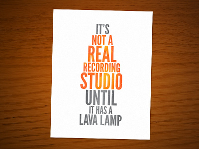 Lava Lamp Ad advertising lava lamp print