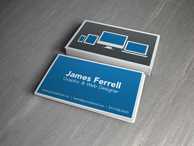 It's Business Time business card print
