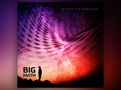 Big Math | Beyond the Meridian album art music photoshop