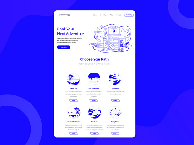 Travel Site Landing Page