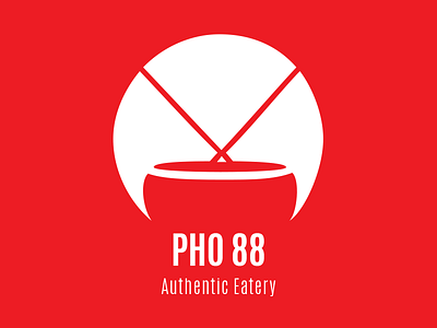 Pho 88 Logo Design branding design logo pho ramen