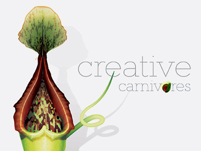 Creative Carnivores identity illustration