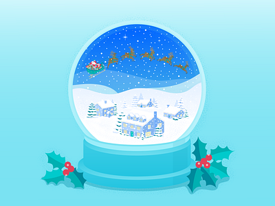 Santa Snowglobe