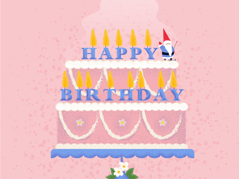 Download Happy Birthday by Sari Jack on Dribbble